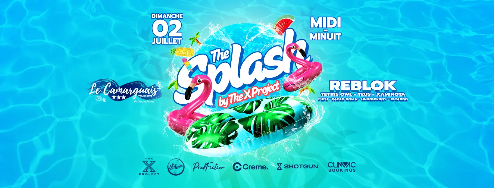 The Splash, Pool Party : Reblok