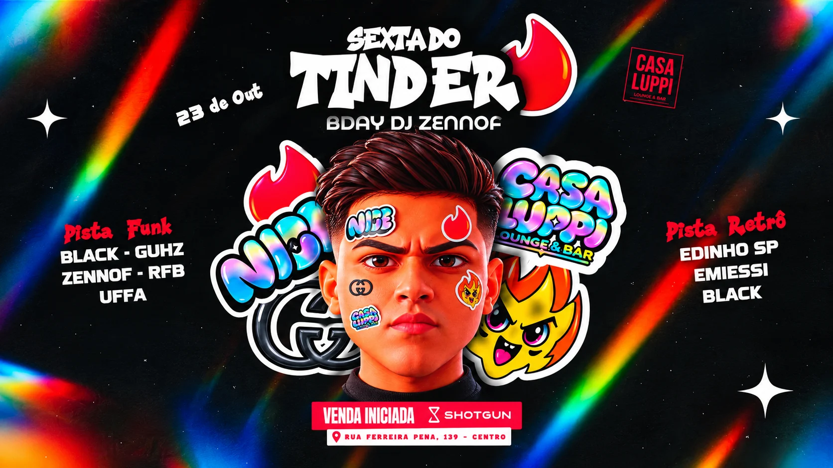 Sexta Do Tinder - B’Day Zennof