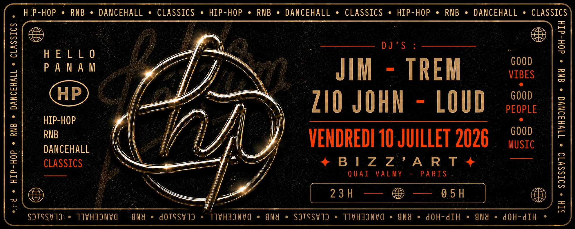 Hello Panam Feat Dj Jim, Dj Trem, Dj Loud, Zio John