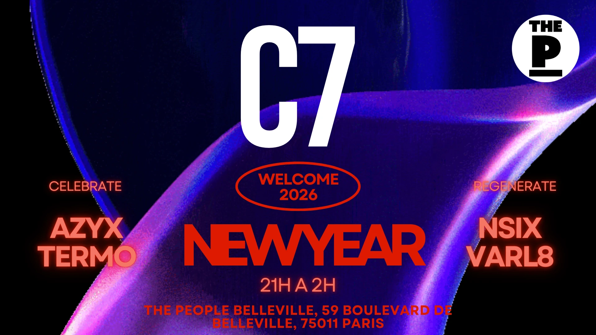 New Year Eve's Avec Azyx, Nsix, Termo, Varl8 (C7)
