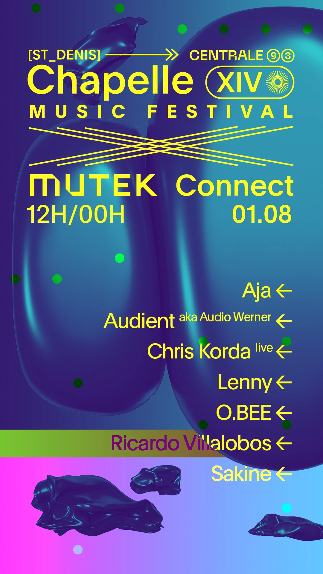 Chapelle XIV Music X Mutek Connect X Ricardo Villalobos
