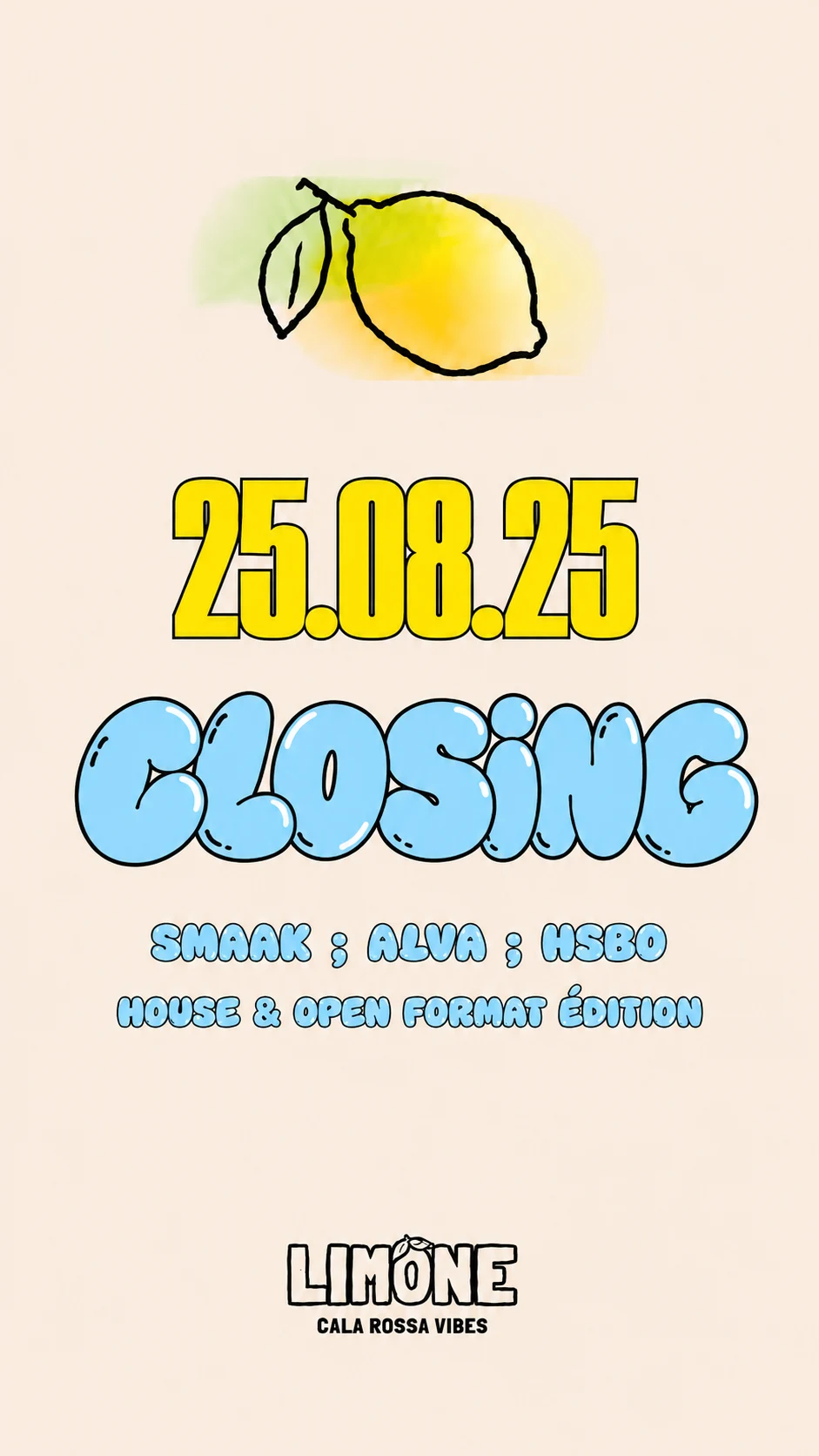 Limone Closing - 25 Août