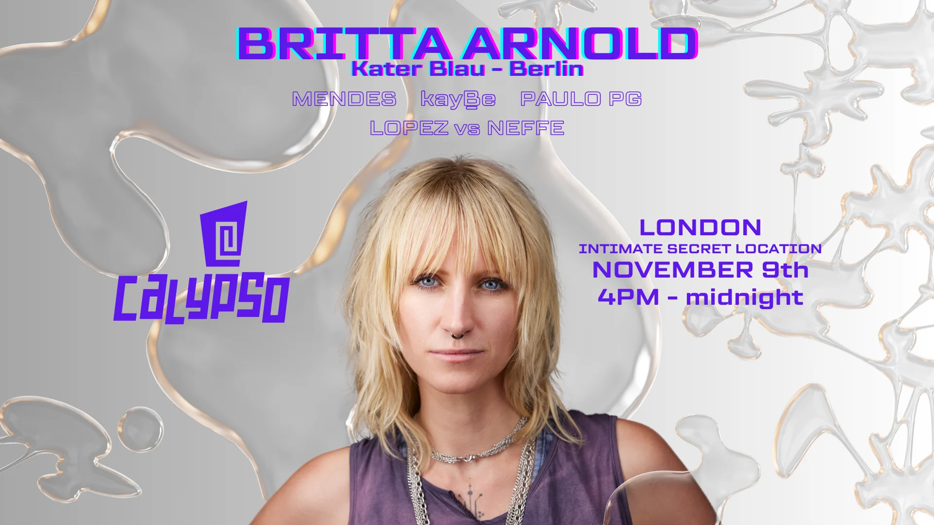 Calypso: Britta Arnold (Kater Blau)