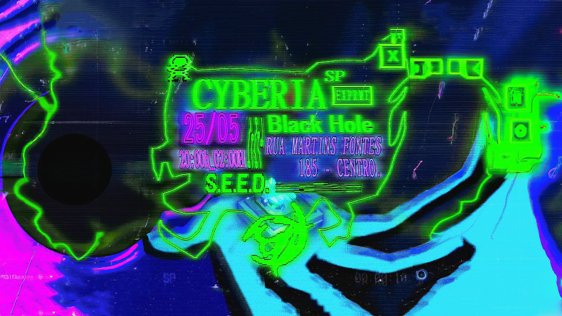 Cyberia #001 @ Black Hole (Sp)