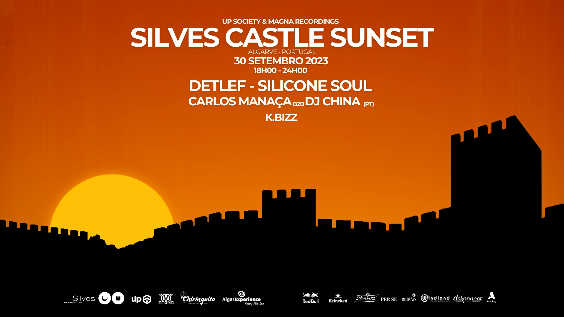 Silves Castle Sunset