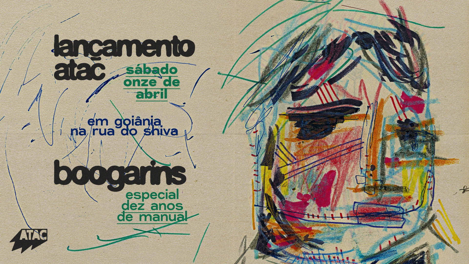 Boogarins 10 Anos Manual / Lançamento Atac