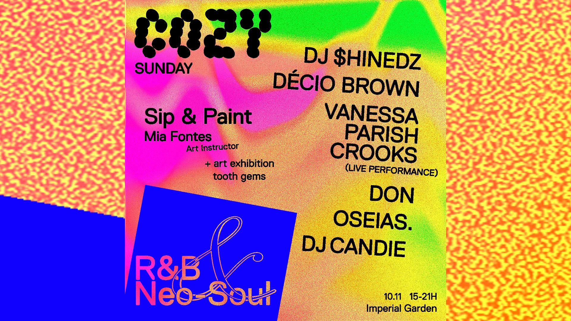 Cozy Sunday: Sip & Paint + R&B And Neo-Soul