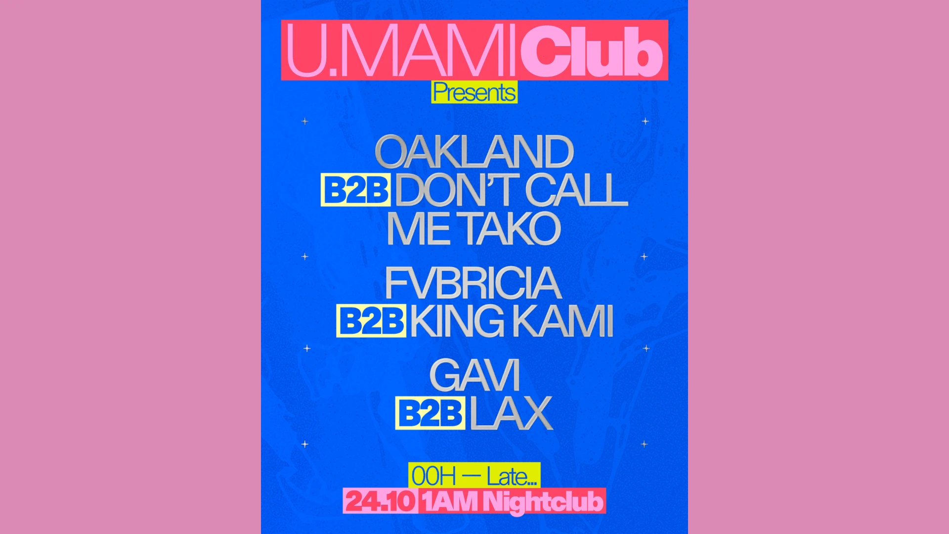 U.Mami Club - Curated By Fvbricia