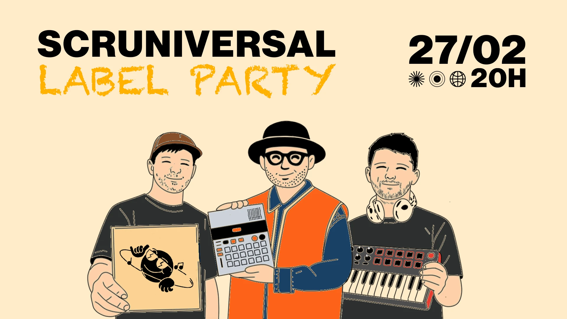Scruniversal Label Party