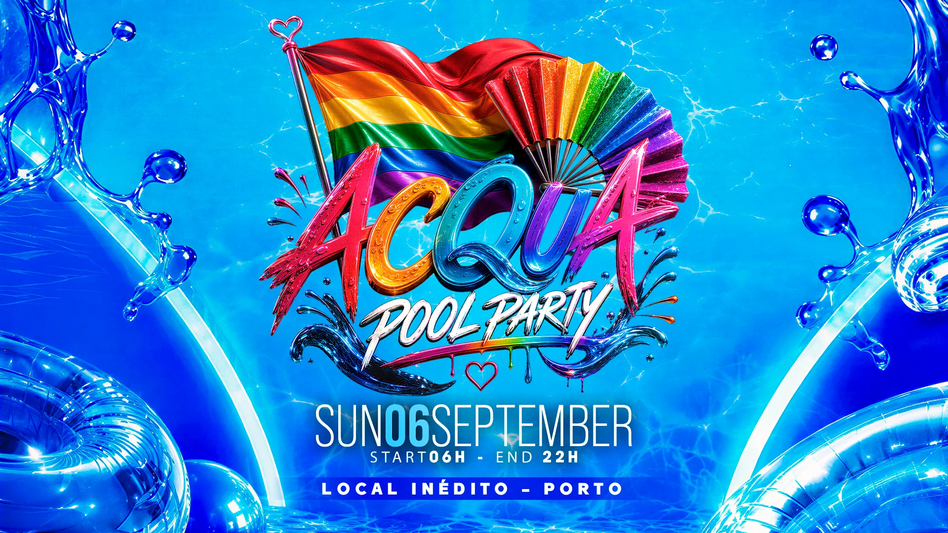 Acqua Pool Party - Local Inédito (Porto)