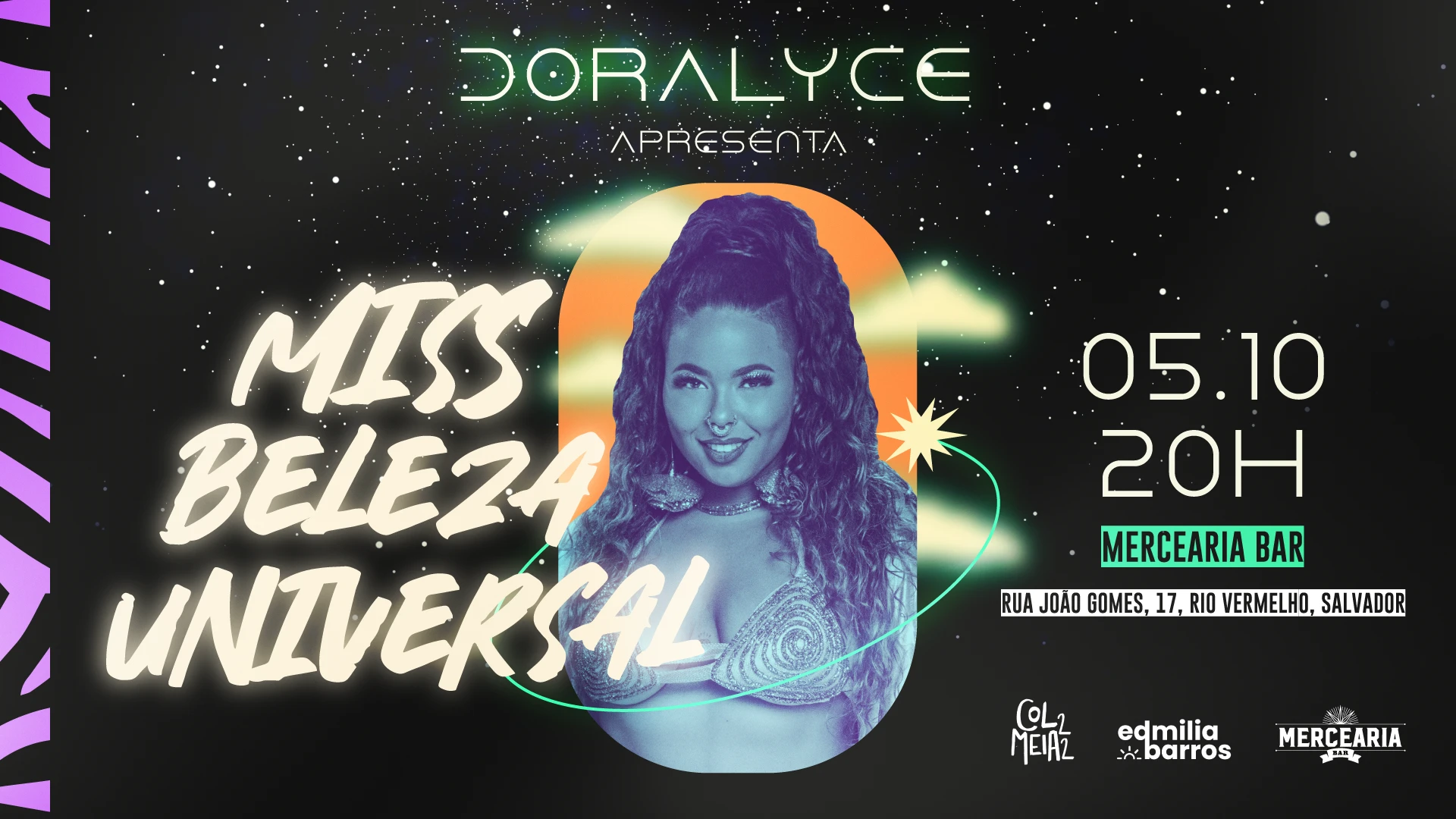 Doralyce Apresenta  Show “Miss Beleza Universal” Em Salvador