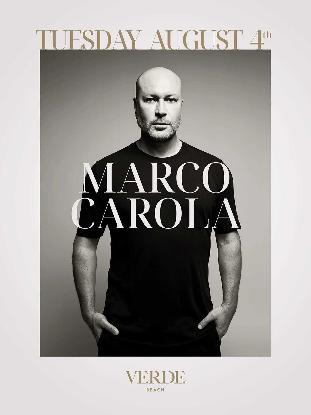 Marco Carola X Verde Beach - August 4th