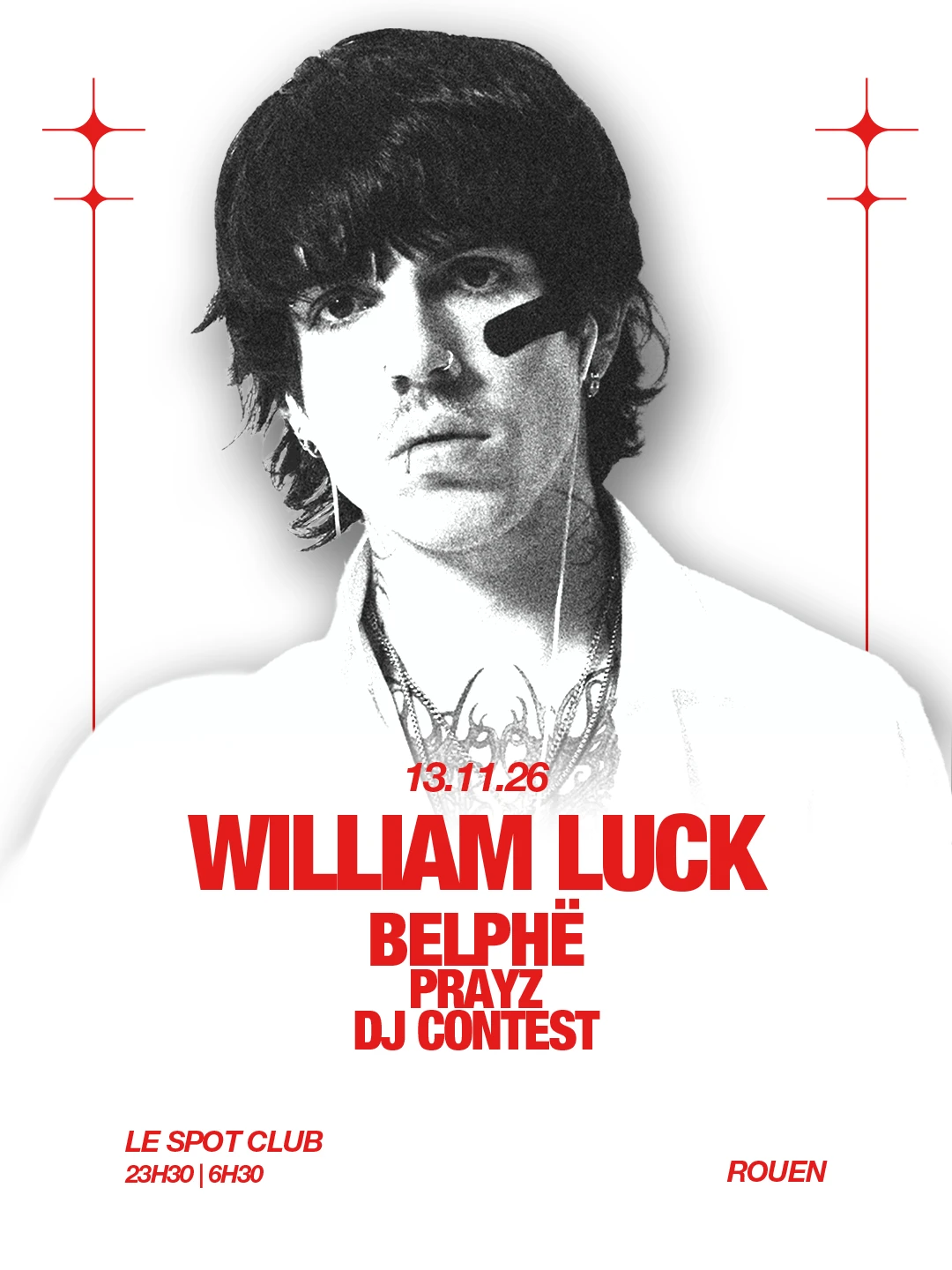 Le Spot Invite William Luck, Belphë And More