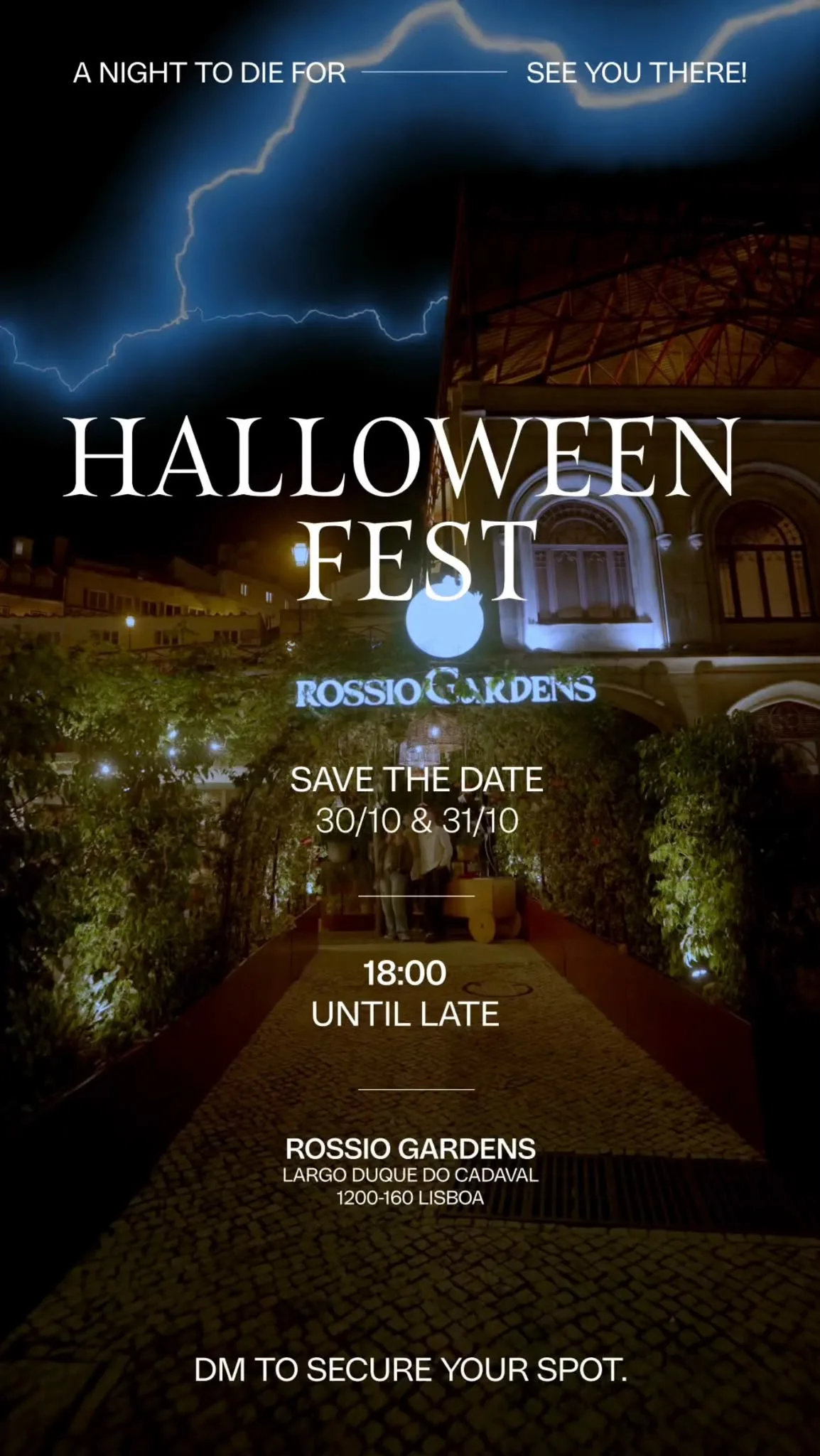 Halloween Fest Rossio Gardens