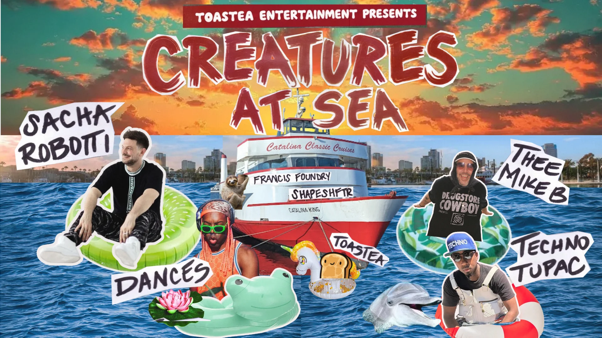 Creatures At Sea - Sacha Robotti / Dances / Thee Mike B