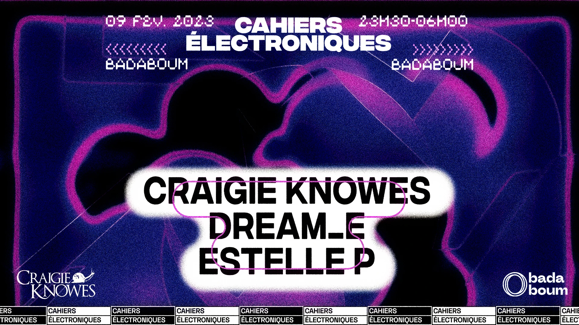 Cahiers Électroniques — Craigie Knowes (+) Dream_E (+) More