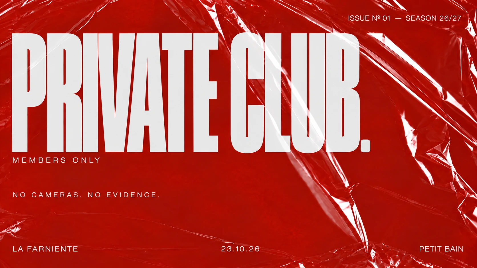 Private Club - Issue 001