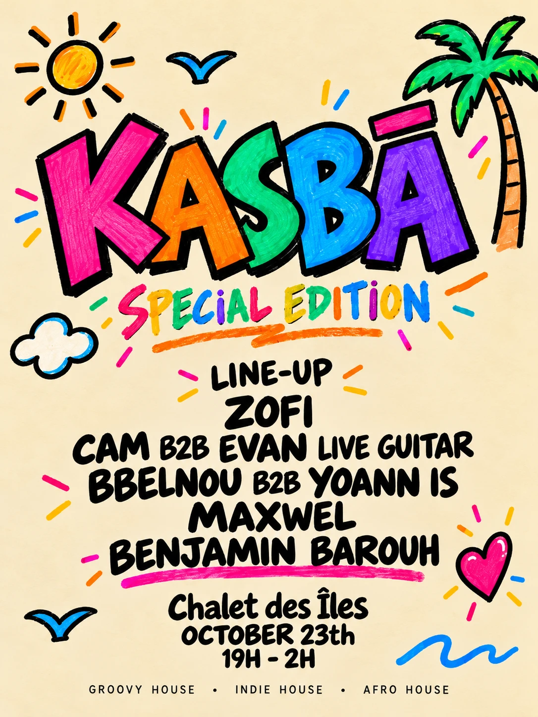 Kasbā | Châlet Des Iles | 23/10