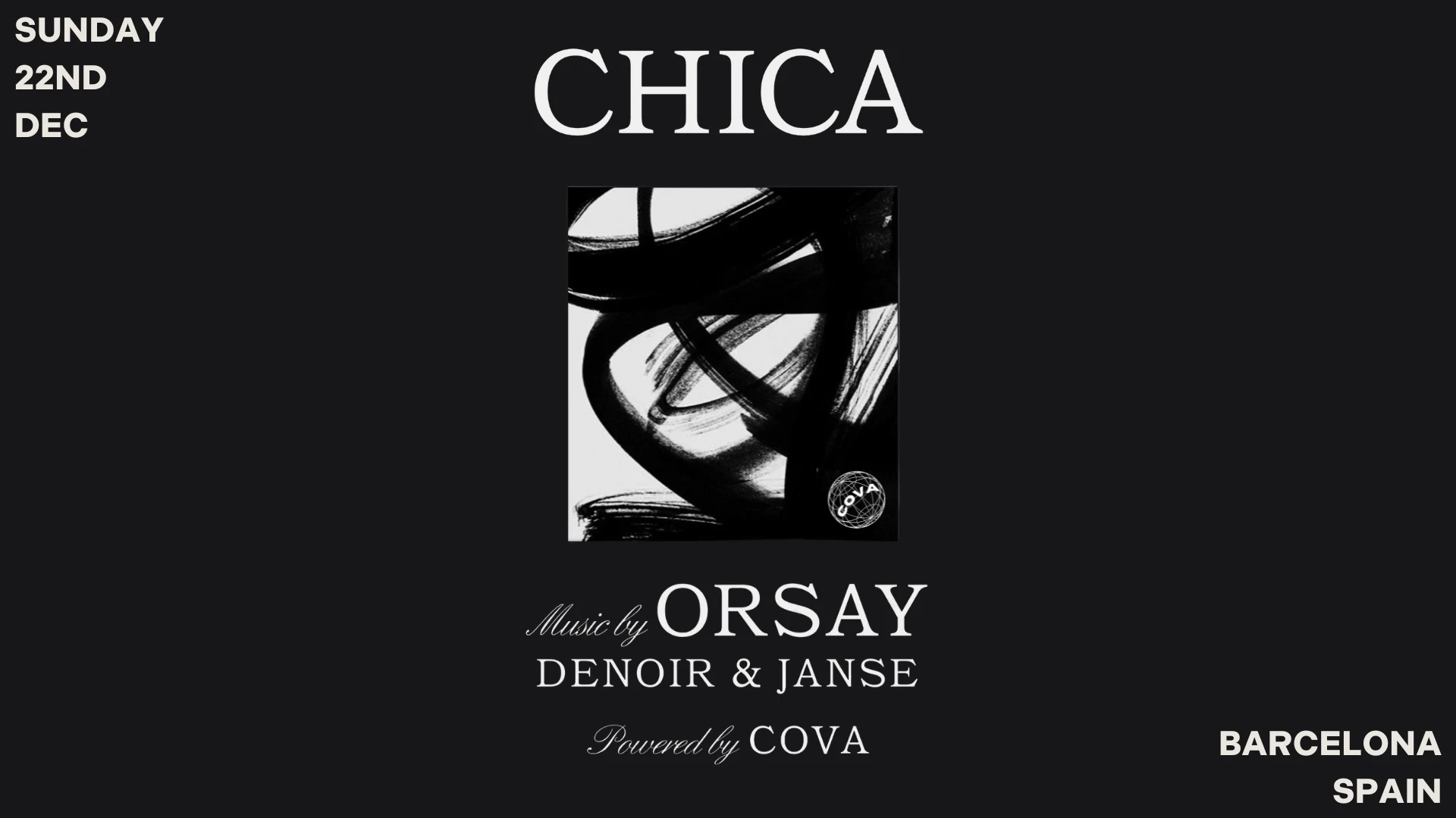 Cova Friends & Family Barcelona
