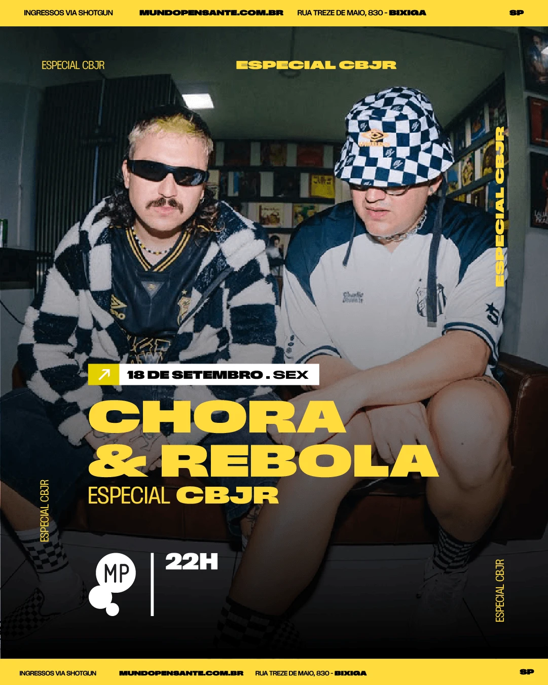 18/9 - Chora & Rebola Especial Cbjr No Mundo Pensante