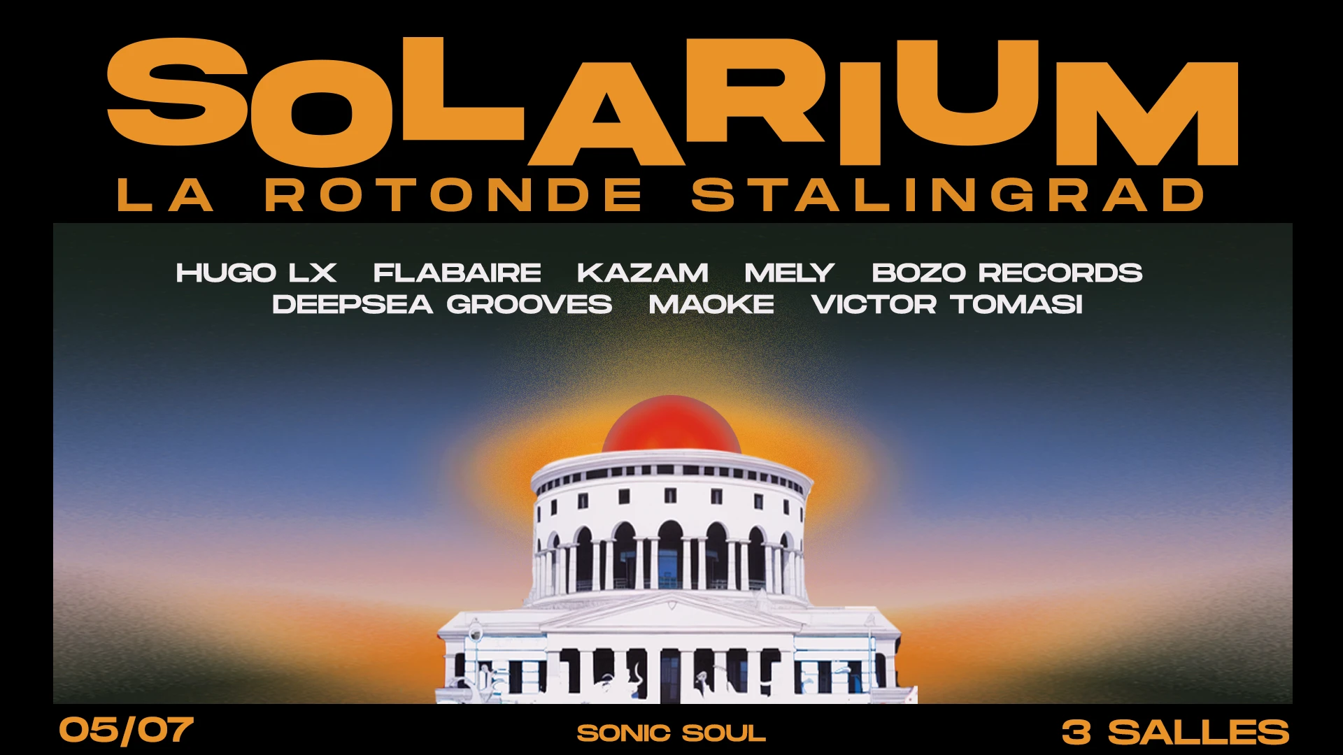 Solarium (Club Xxl) · 3 Scènes · Hugo LX, Flabaire & Friends