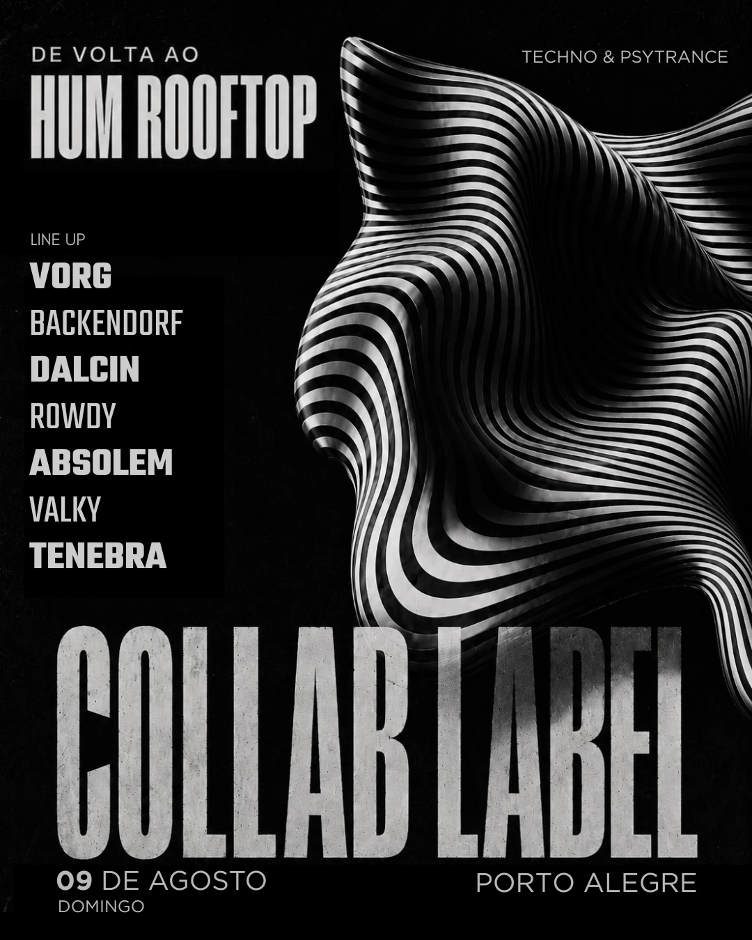 Collab Label - De Volta Ao Hum Rooftop