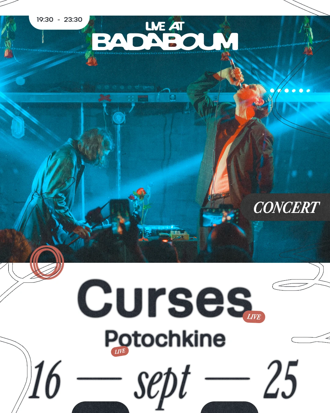 Concert — Curses, Potochkine