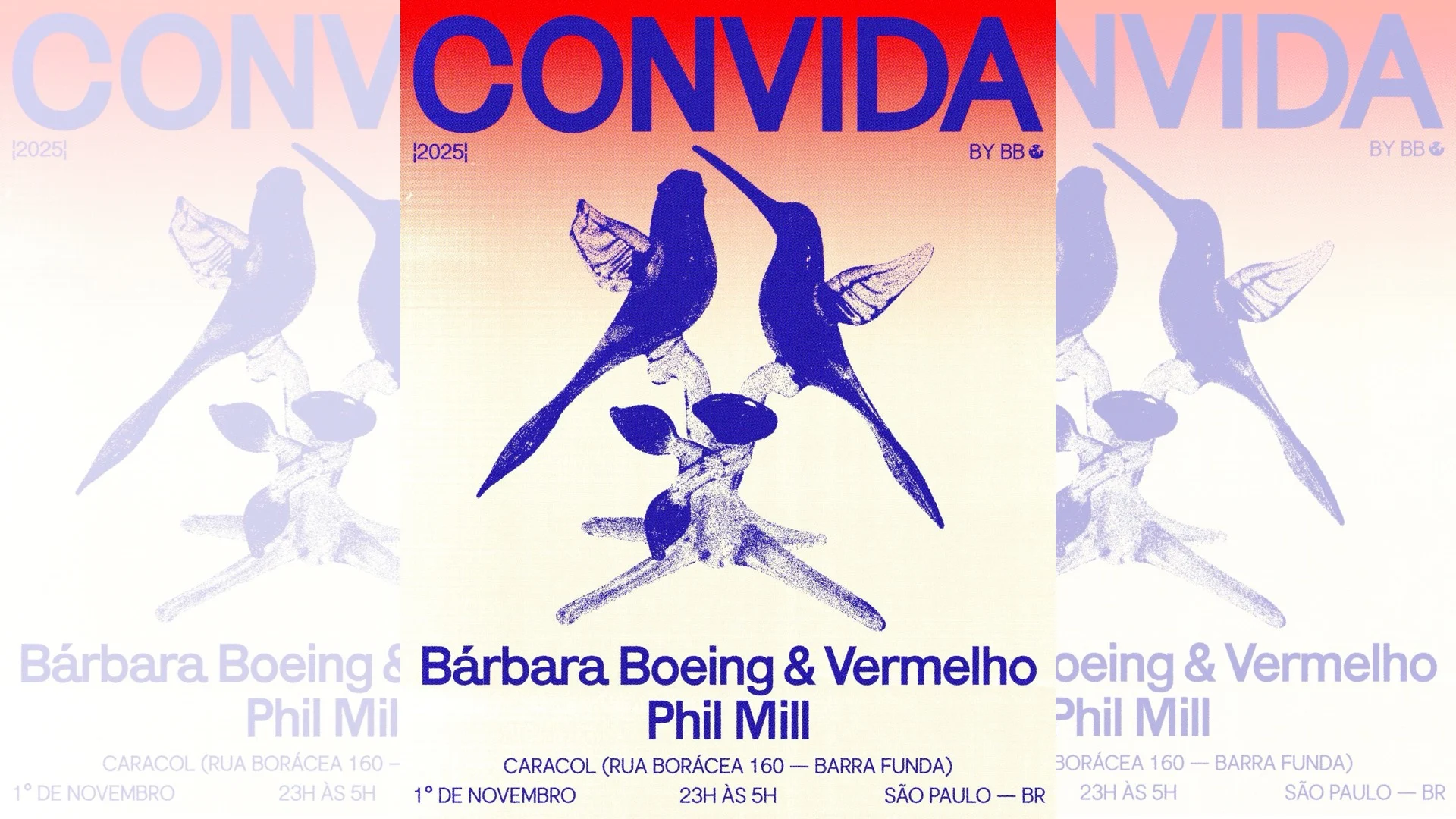 Convida (Barbara Boeing B2b Vermelho E Phil Mill)