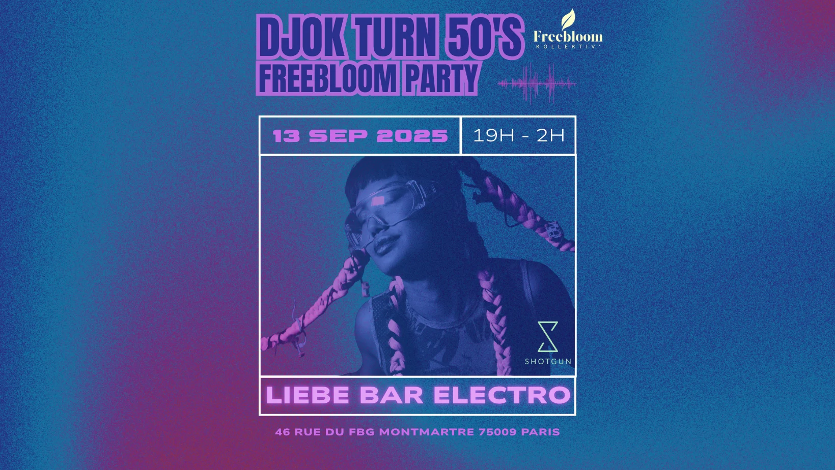 Freebloom Party Club Djok Turn 50s Special Edition