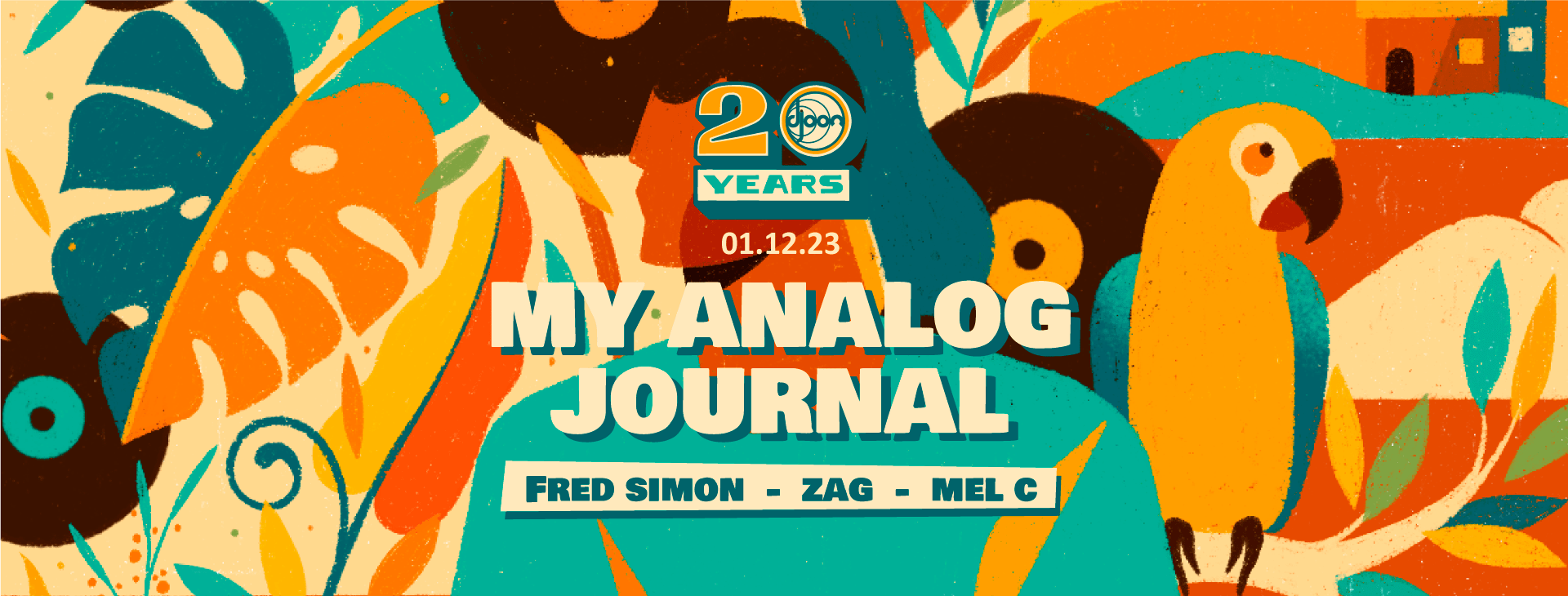 Djoon: My Analog Journal With Fred Simon, Zag & Mel C