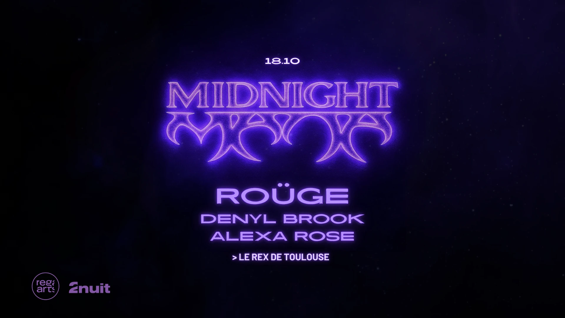 Midnight Mana W/ Roüge, Denyl Brook & Alexa Røse