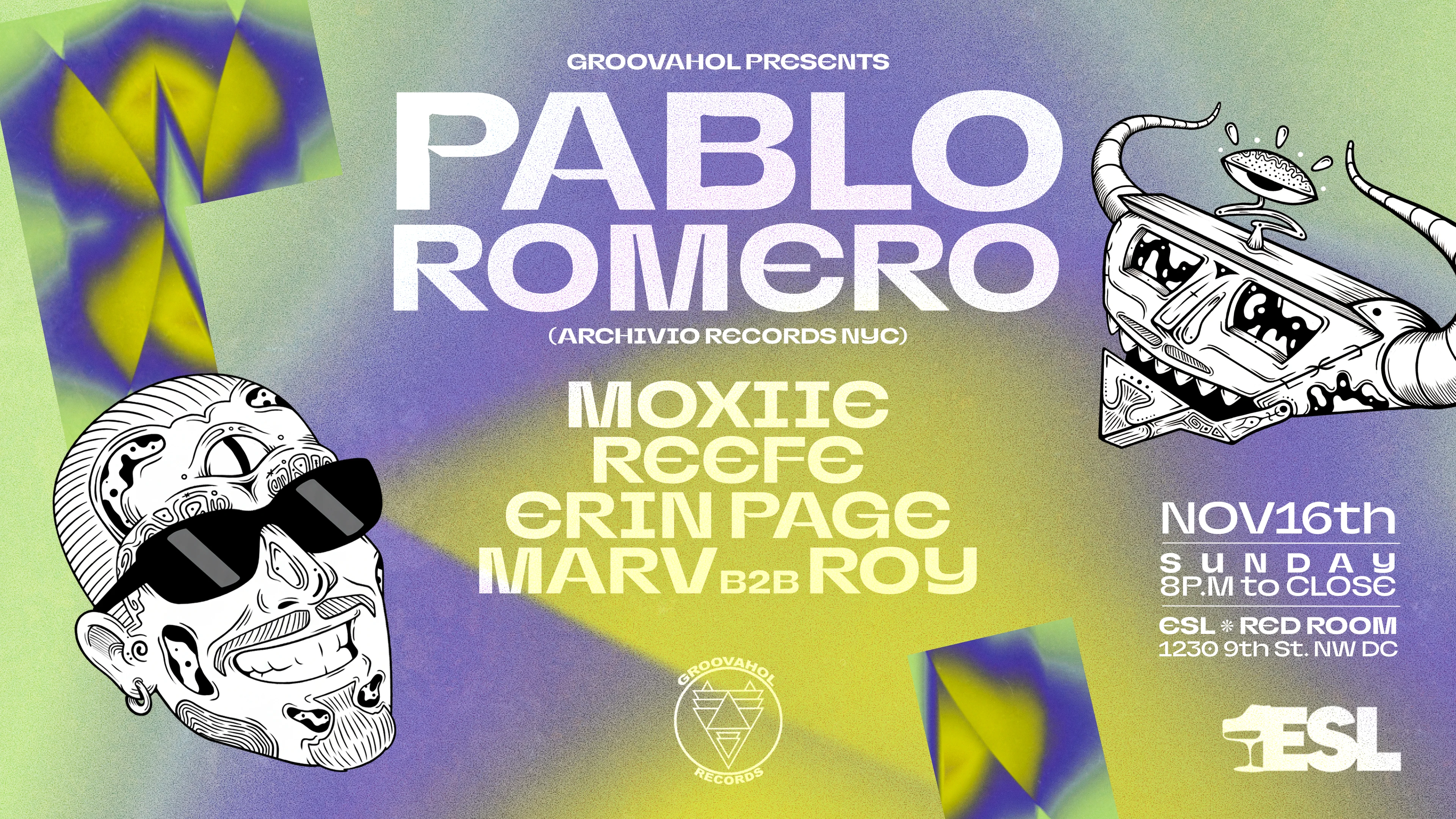 Groovahol Presents: Pablo Romero