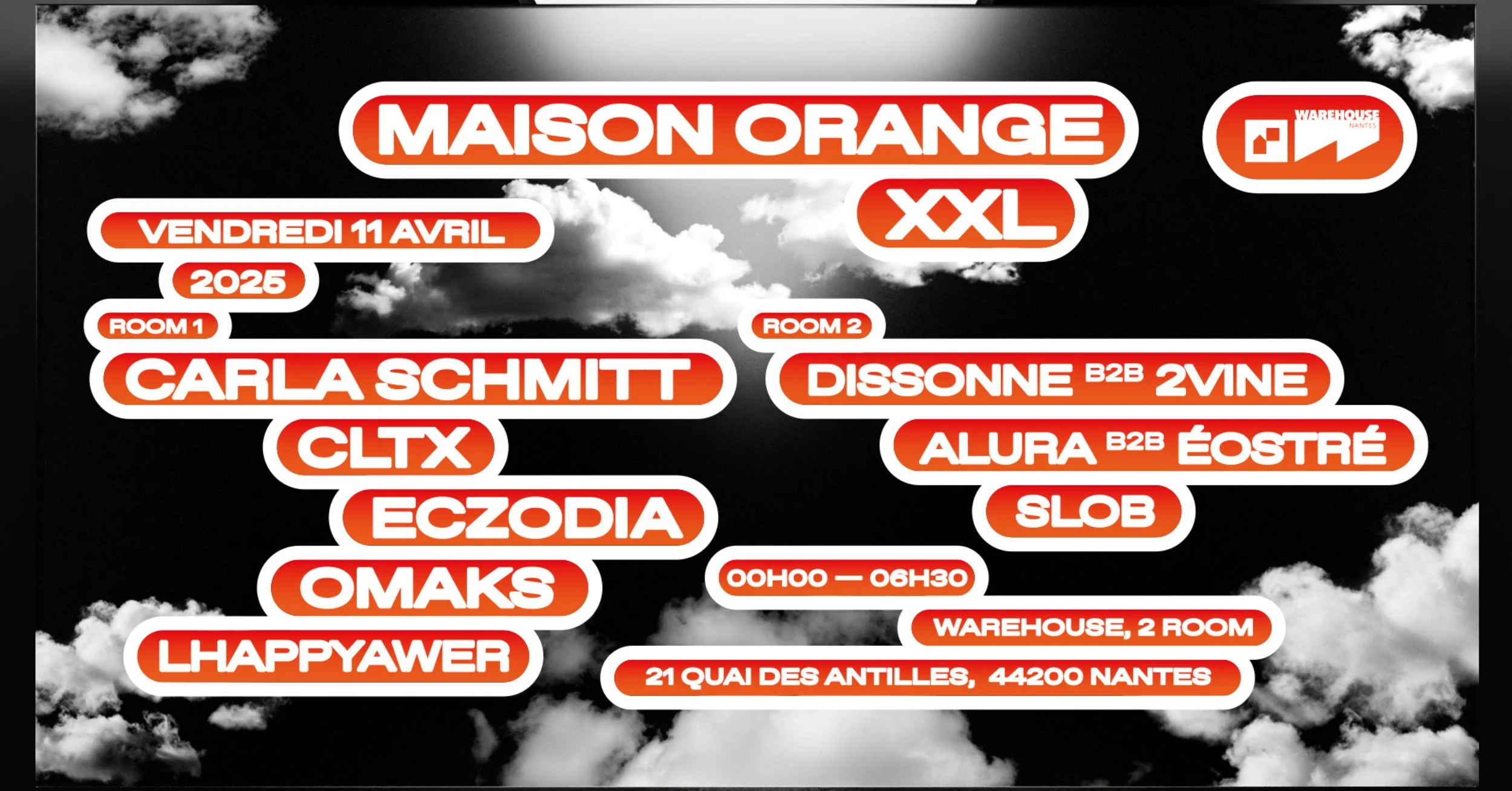 Maison Orange Xxl W/ Omaks, Cltx, Eczodia & More