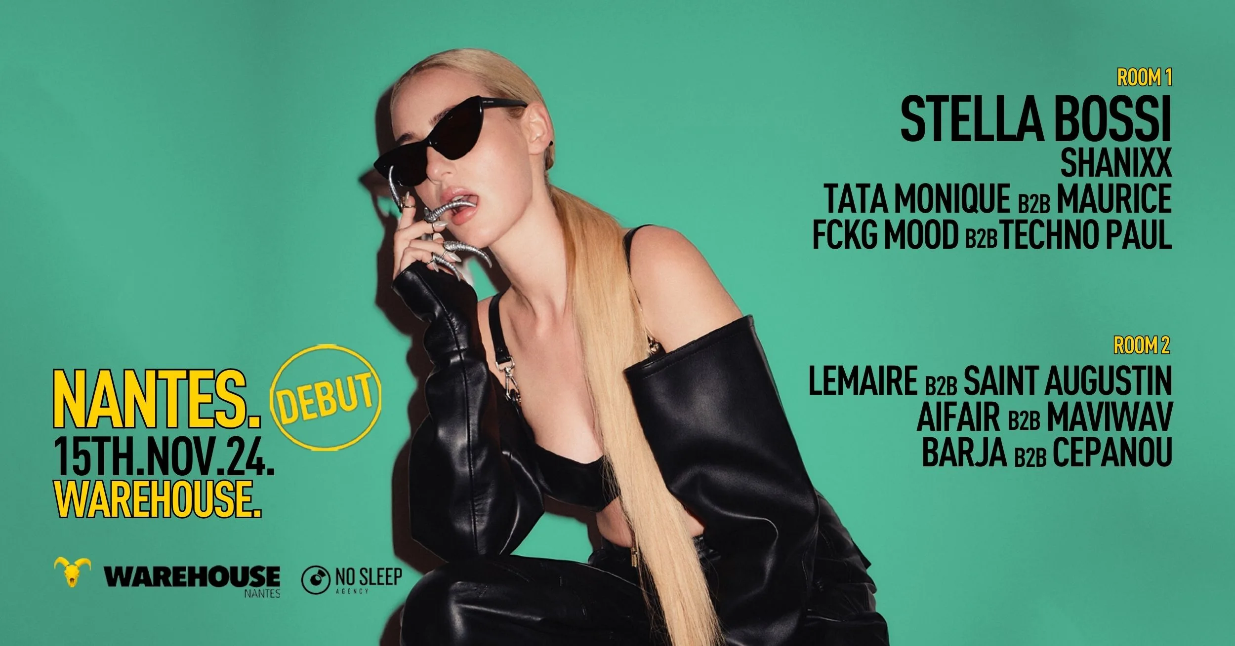 Stella Bossi, Shanixx & More - Warehouse Nantes