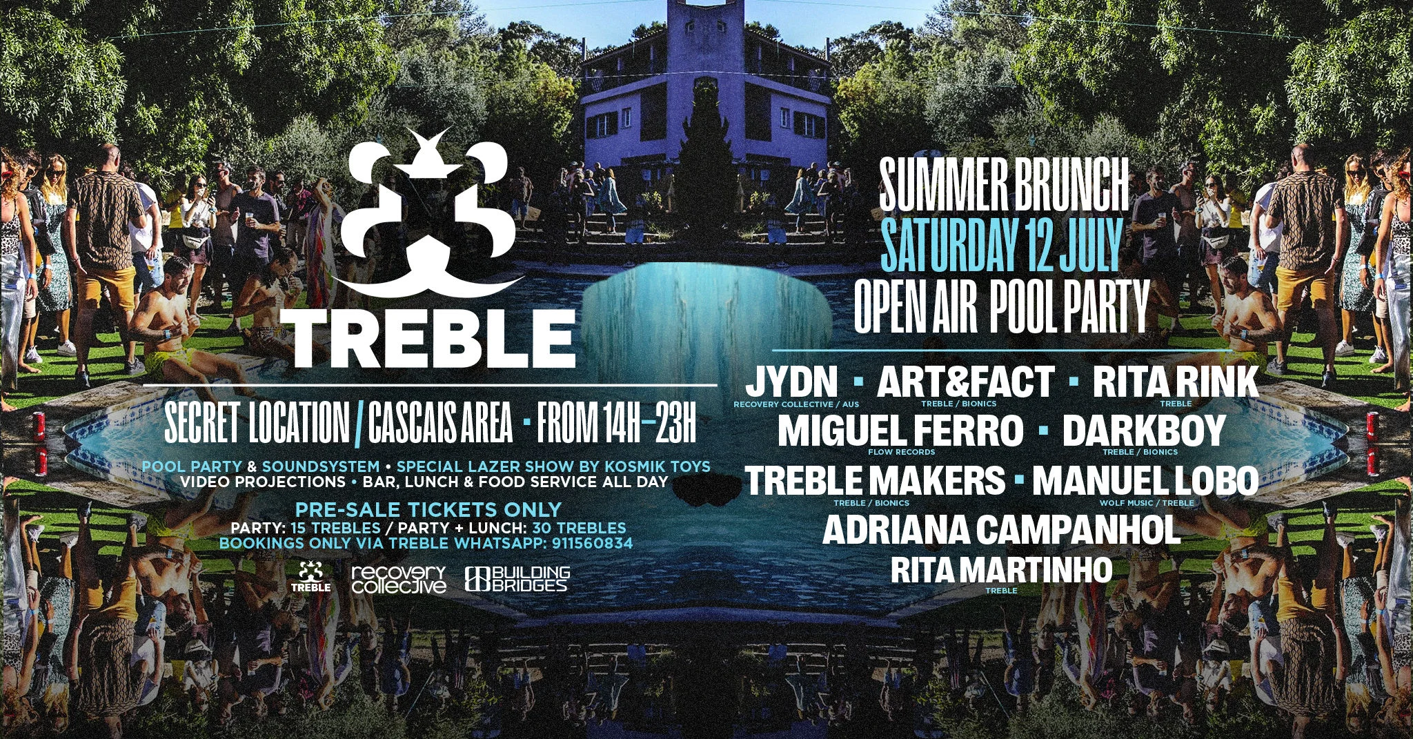 Treble Summer Brunch - Open Air Pool Party