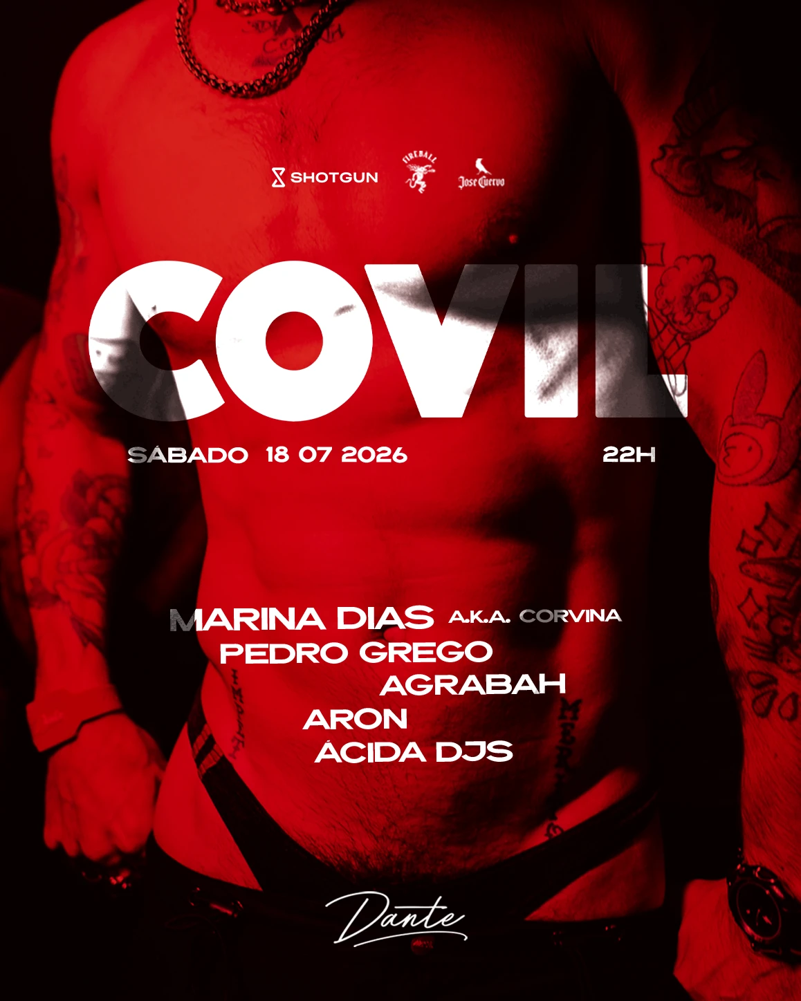 Covil - 18 Julho 2026