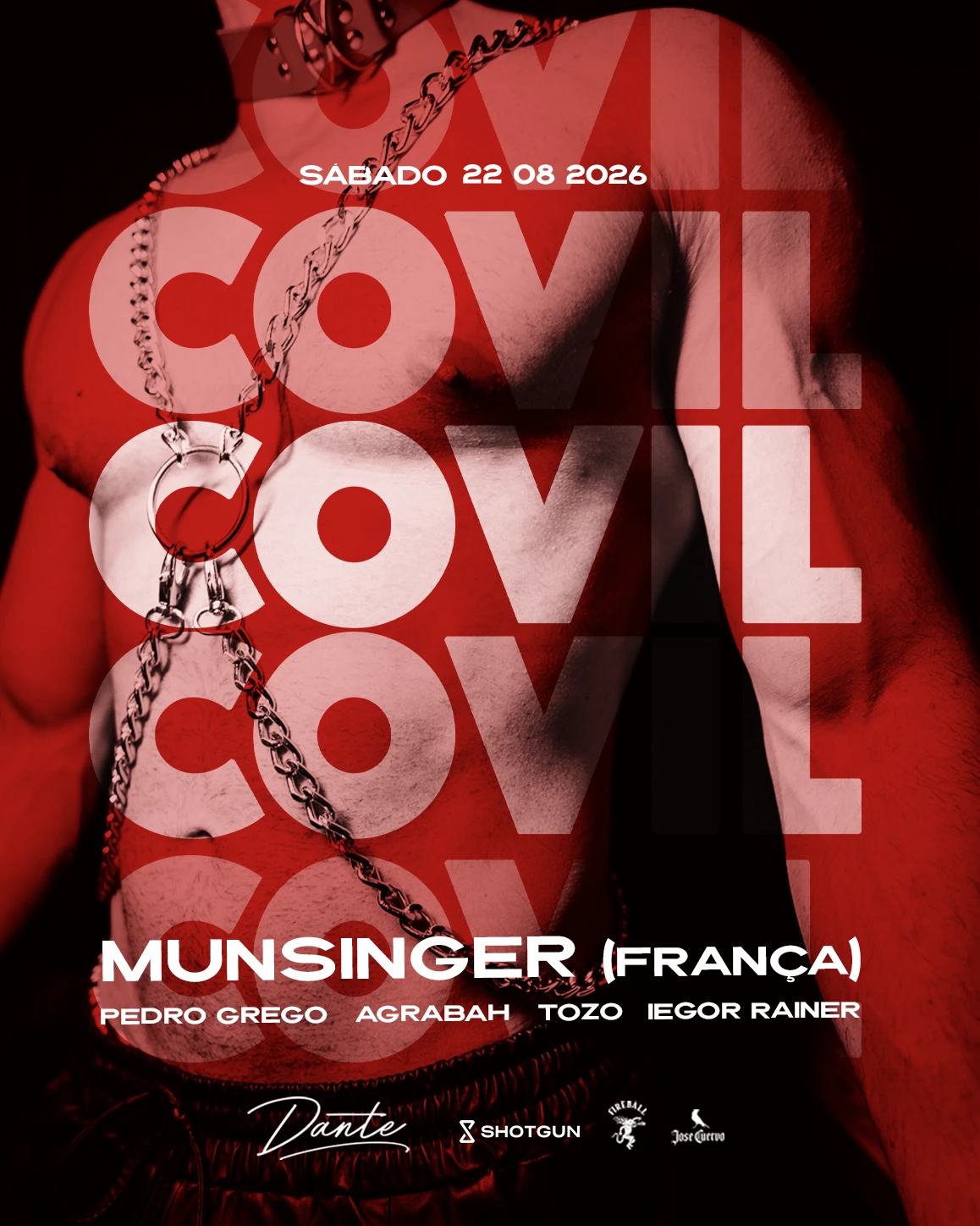Covil - 22 Agosto 2026