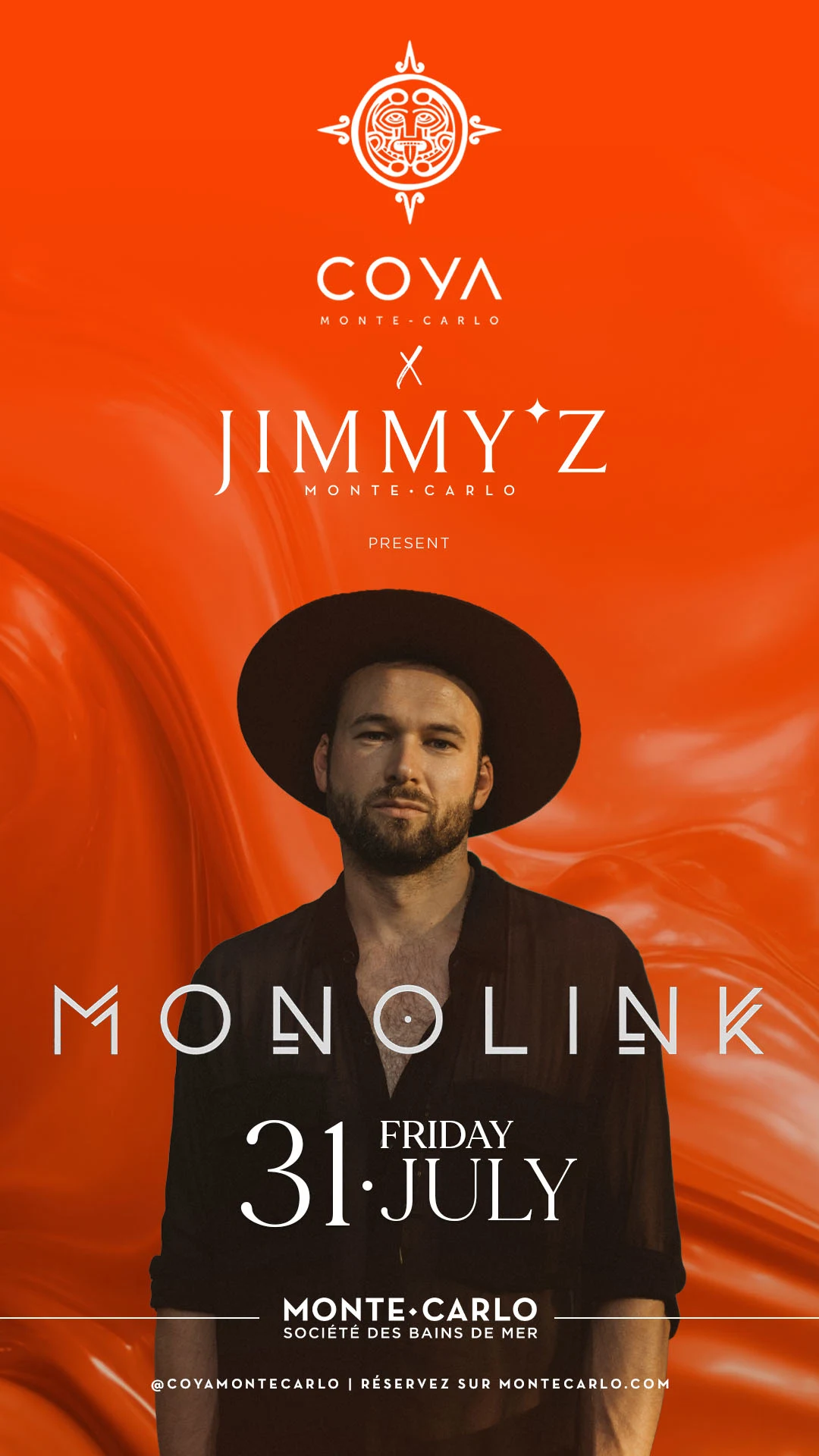 Monolink X Jimmy'z - 31.07.2026