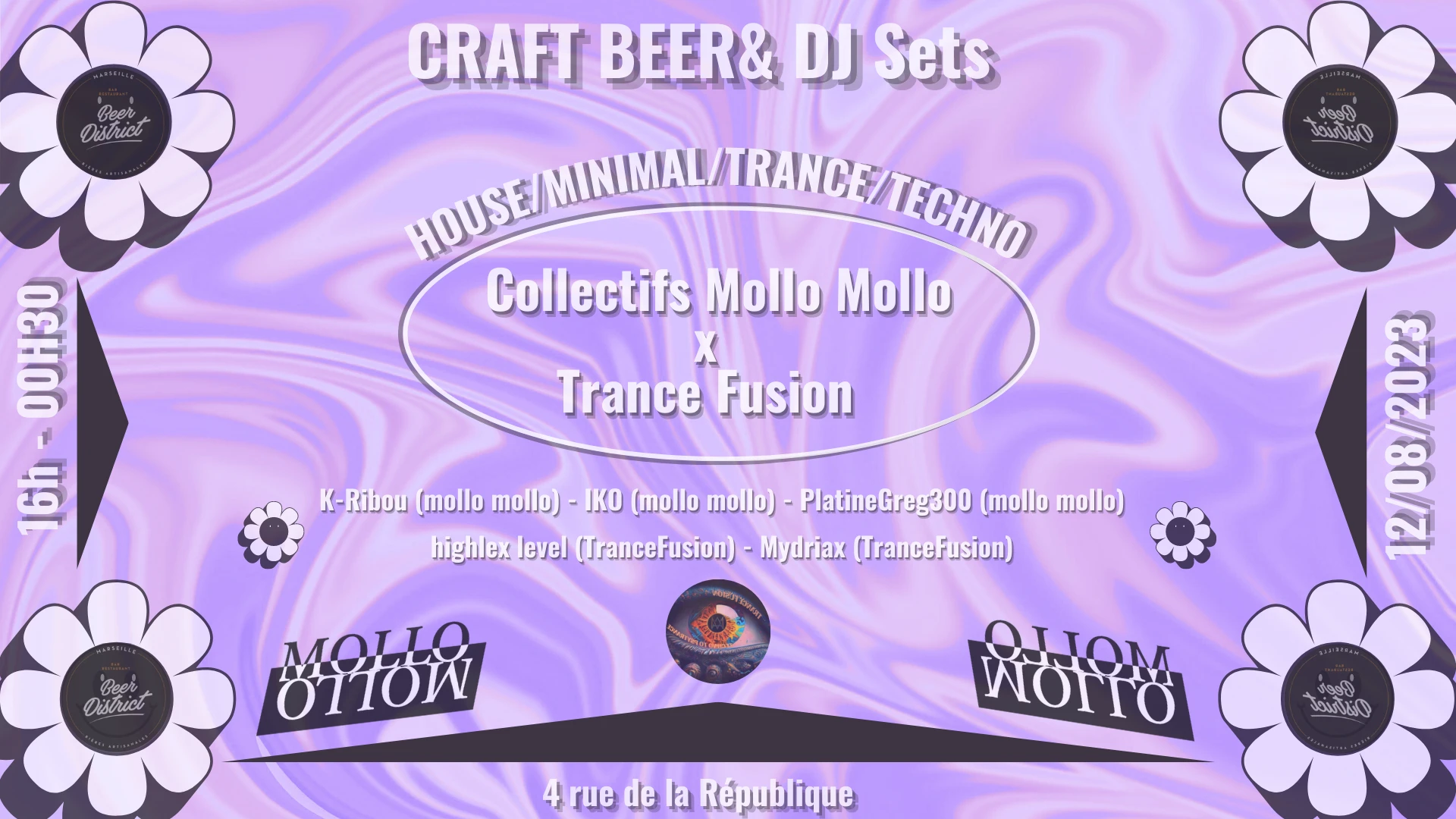 Collectifs Mollo Mollo X  Trance Fusion