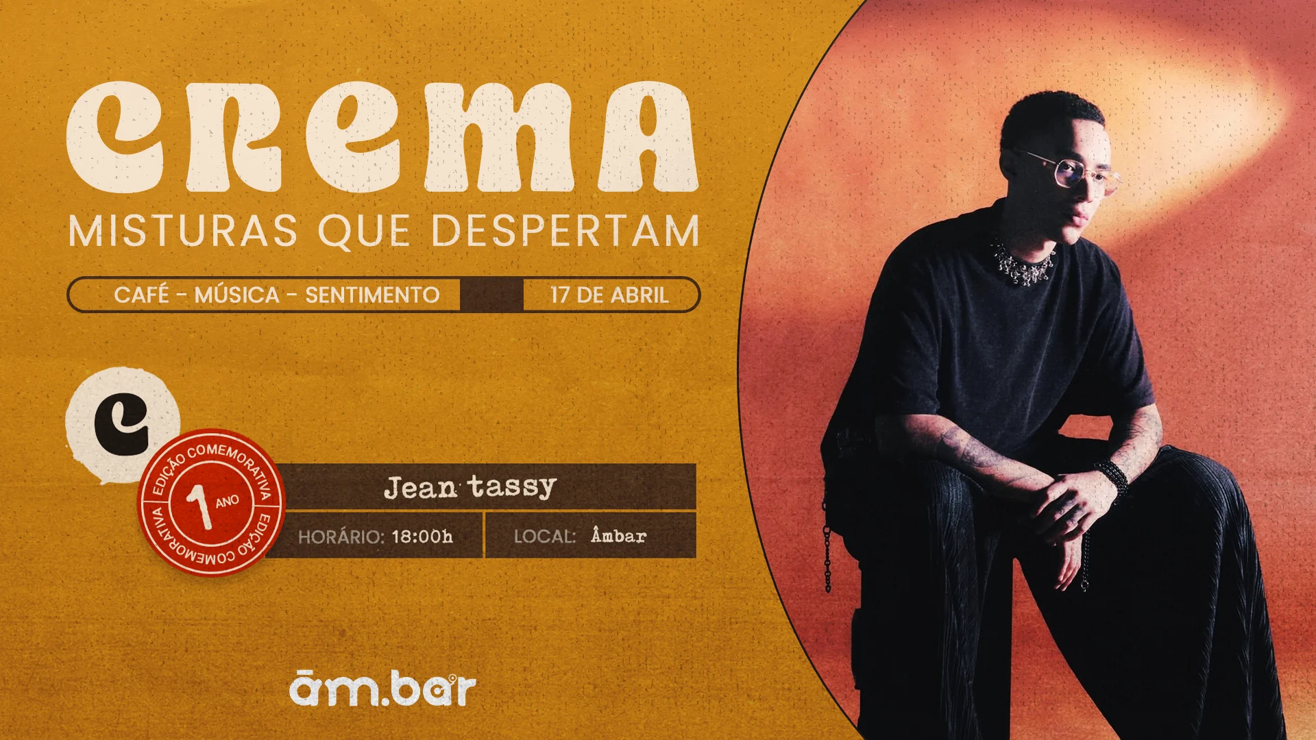 Aniversário Da Crema Com Jean Tassy