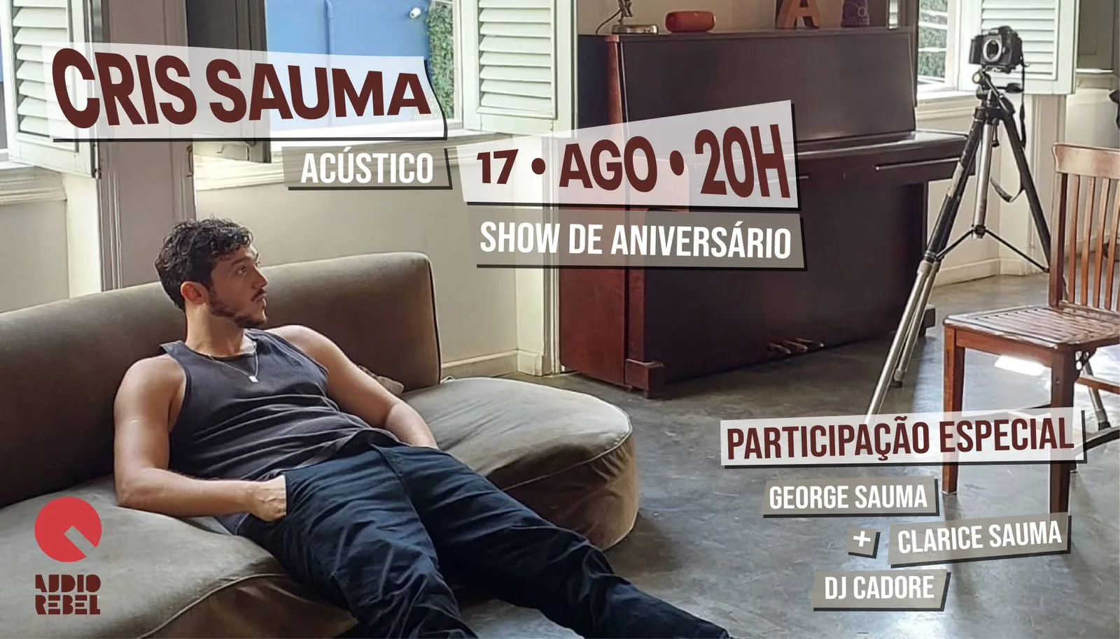 Cris Sauma Celebra Seu Aniversário Com Show Especial