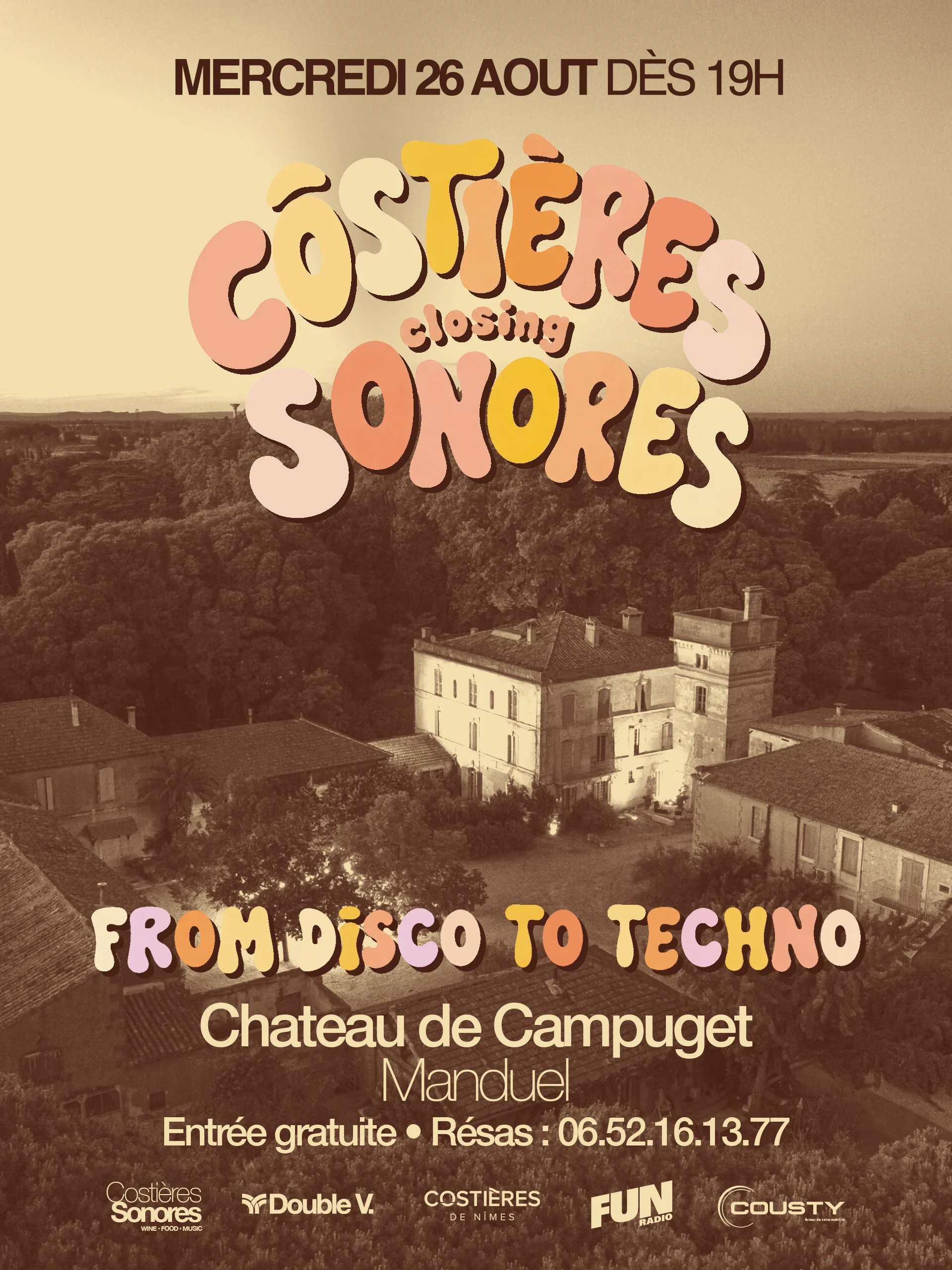 Costières Sonores Closing Au Château De Campuget