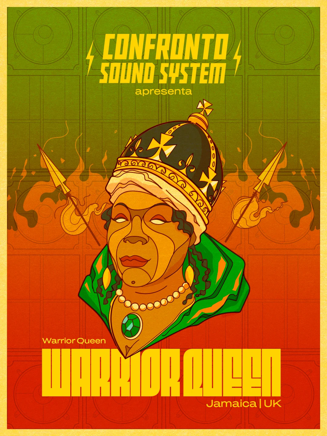 07/08: Confronto Sound System C/ Warrior Queen (Jamaica/Uk)
