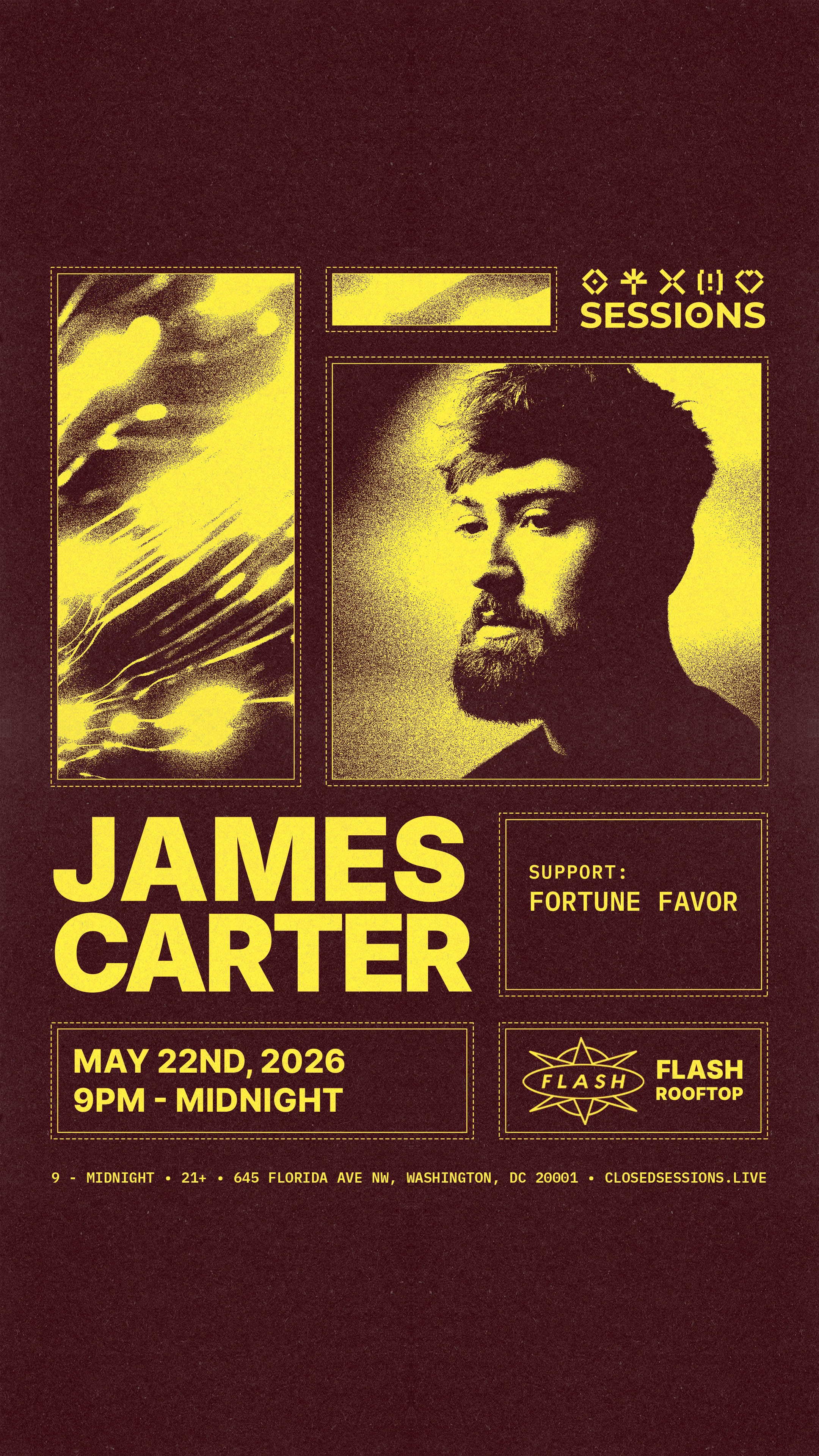 James Carter - 9pm - Midnight On The Roof