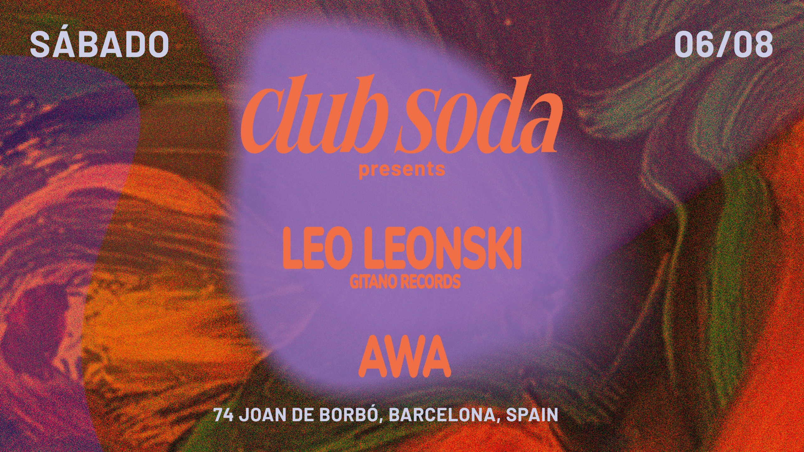 Club Soda Presents Leo Leonski & Awa