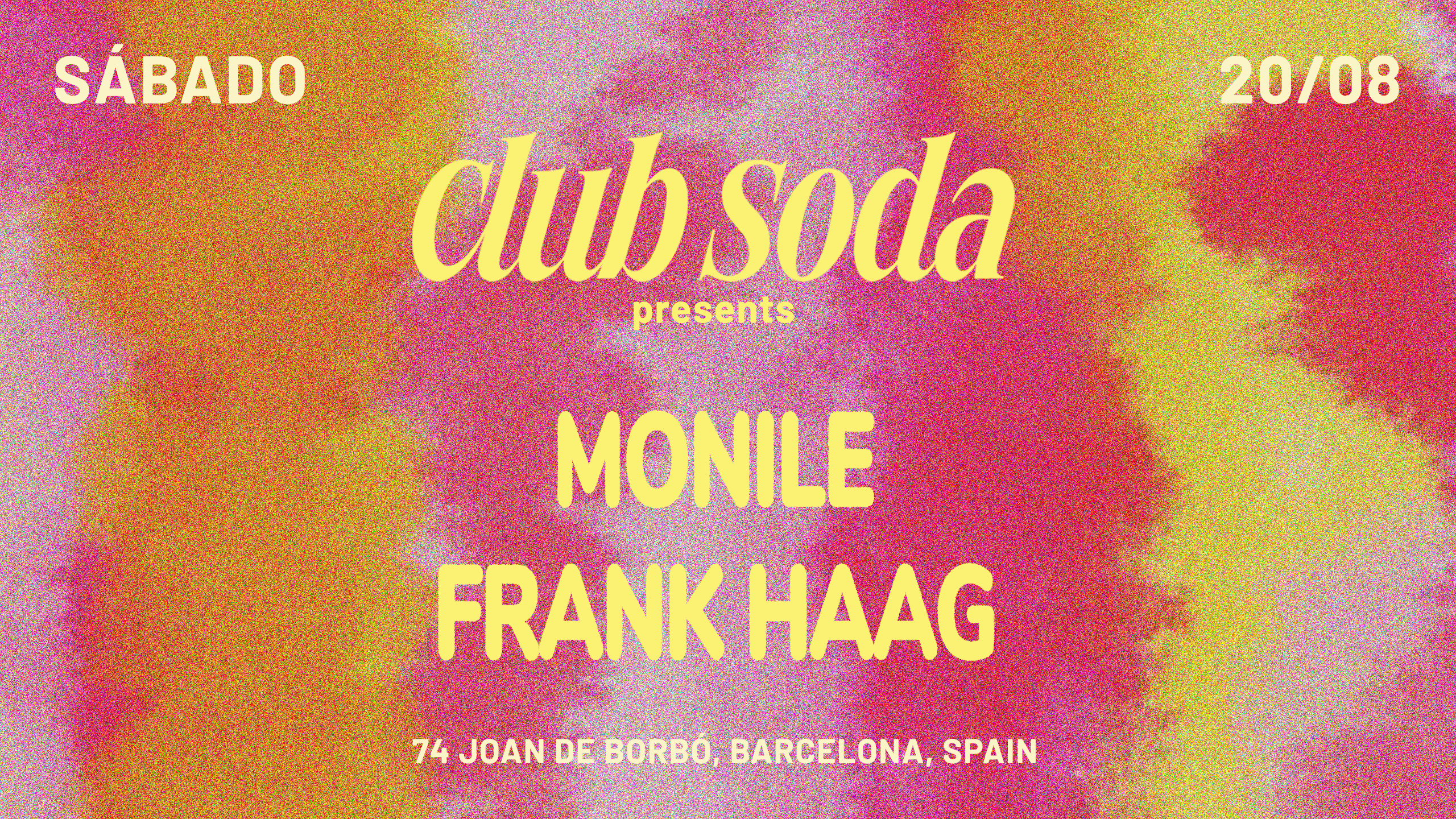 Club Soda Presents Monile & Frank Haag