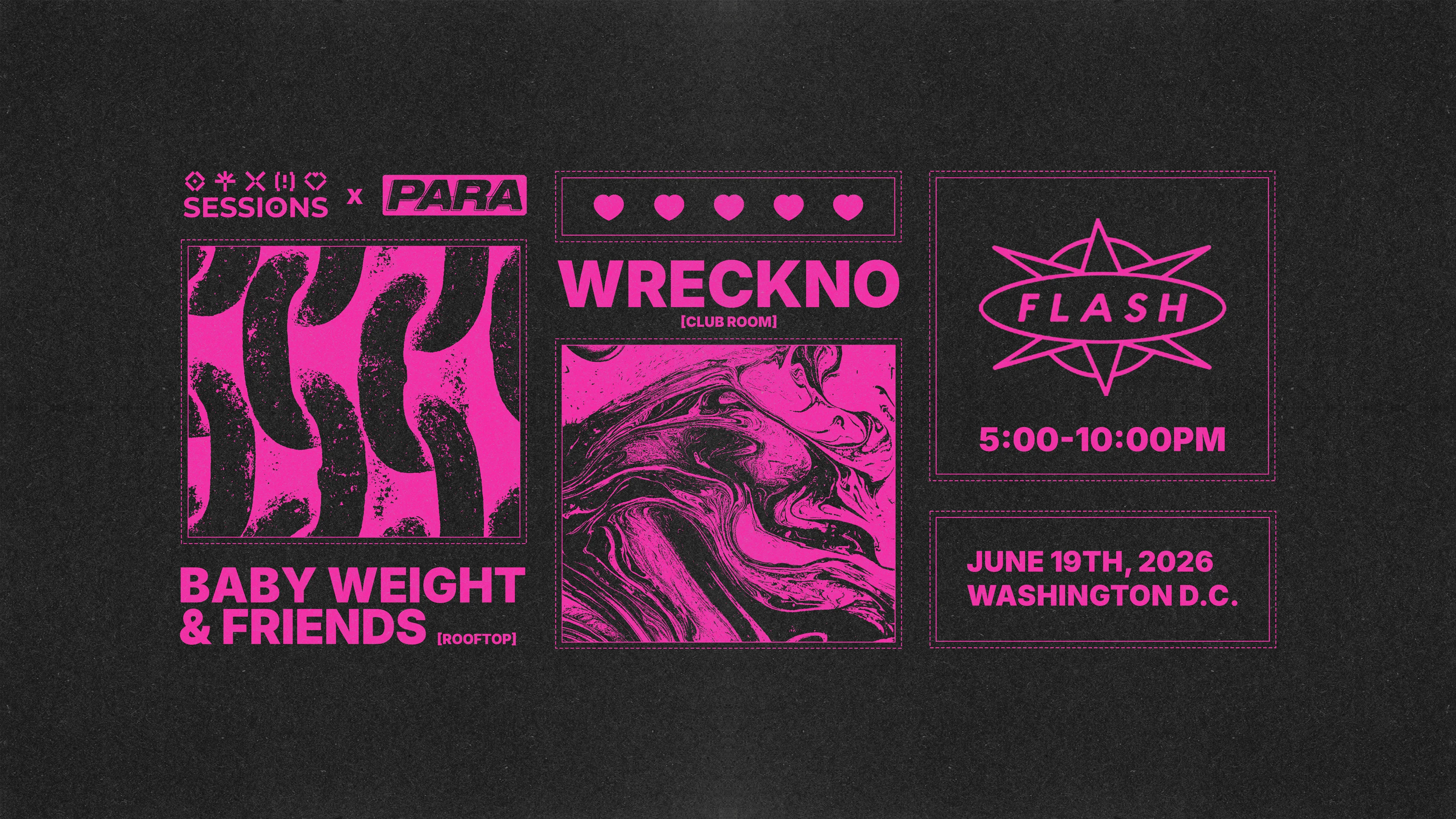 Wreckno X Baby Weight: Two-Floor Early Party