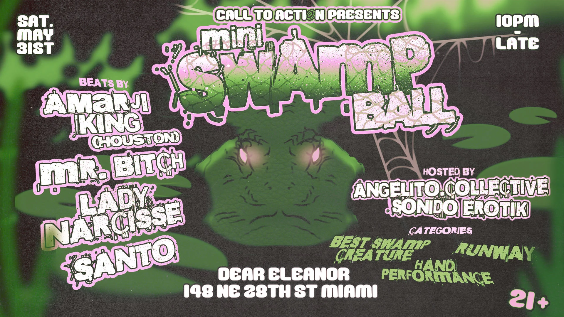 Call To Action: Mini Swamp Ball