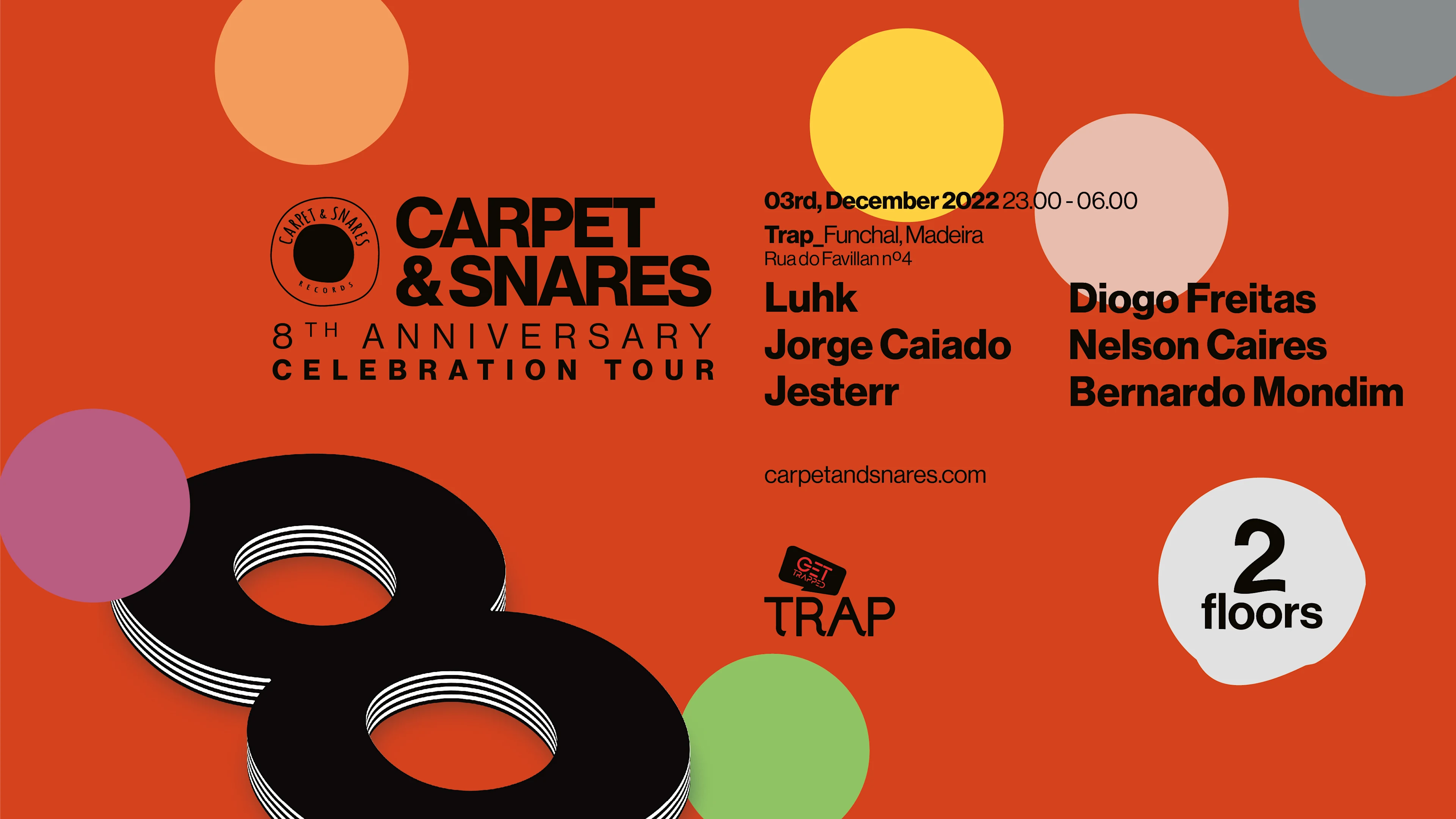 Carpet & Snares Records 8th Anniversary - Madeira