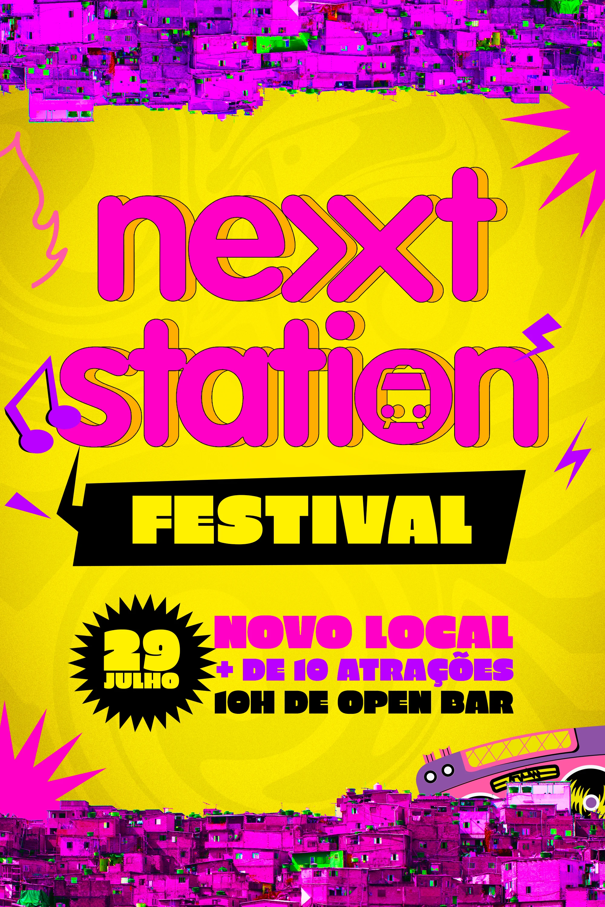 Next Station Festival » +10 Horas De Open Bar (29/07)